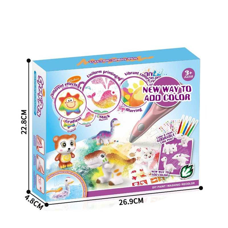 Kids Airbrush Marker Kit – Pink in Kuwait